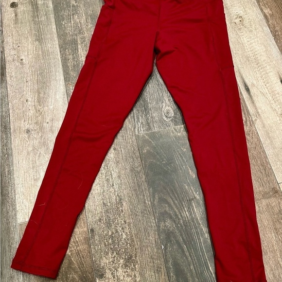 Tactica Defense Fashion Conceal Carry Leggings pant Women's Size Medium Merlot - Picture 8 of 11